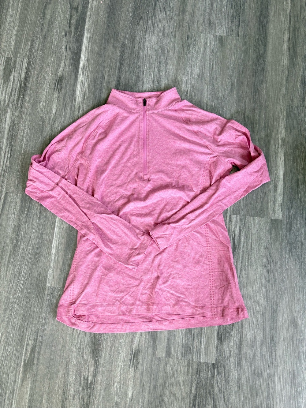 Etonic Pink Quarter Zip Athletic Longsleeve Top